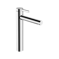 Baterie înaltă de lavoar cu ventil pop-up Hansgrohe, Zesis S 230 CoolStart, crom